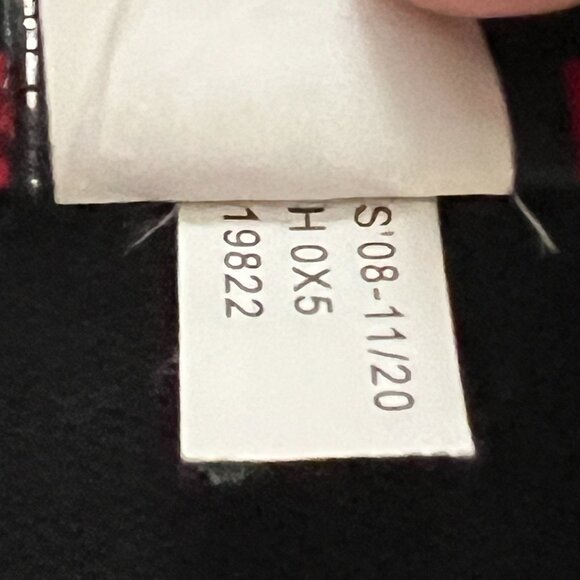 Harley-Davidson VF Imagewear Womens 1X Black Red Flame Sleeve Zip Moto Jacket - Picture 8 of 13